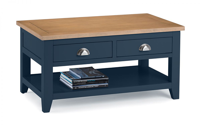 Richmond Coffee Table Midnight Blue - Click Image to Close